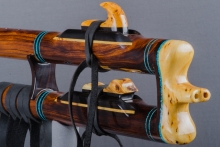 Ironwood (desert) Native American Flute, Minor, Low D-3, #I64Fa (3)